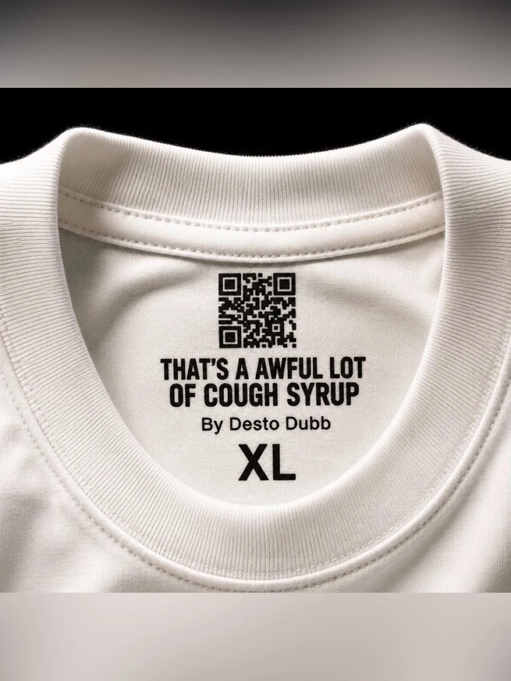 That's A Awful Lot Of Cough Syrup ‘Jason Voorhees’ Tee - Size XL - NWT - Picture 3 of 4